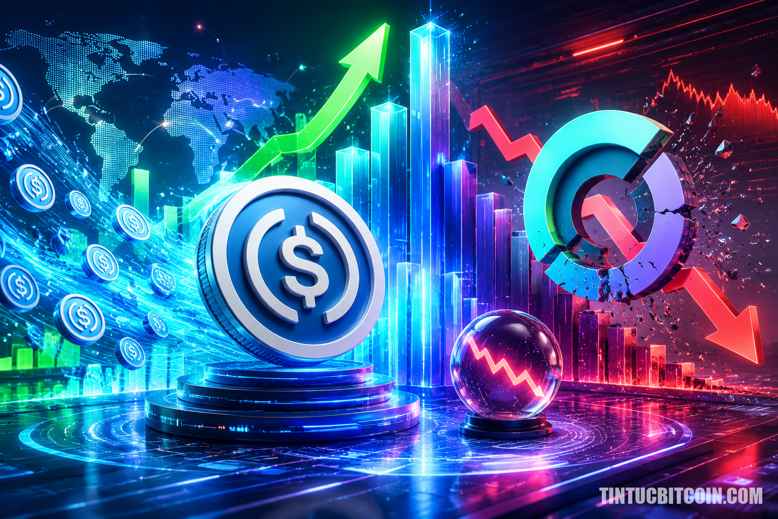 Circle hụt dự báo doanh thu dù giao dịch USDC đạt 14,8 nghìn tỷ USD - Tin Tức Bitcoin - Cập Nhật Tin Tức Coin Mới Nhất 24/7 2026 Circle hụt dự báo doanh thu dù giao dịch USDC đạt 14,8 nghìn tỷ USD