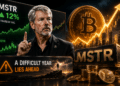 Cổ phiếu MSTR tăng 12% cùng Bitcoin, Saylor cảnh báo năm khó khăn