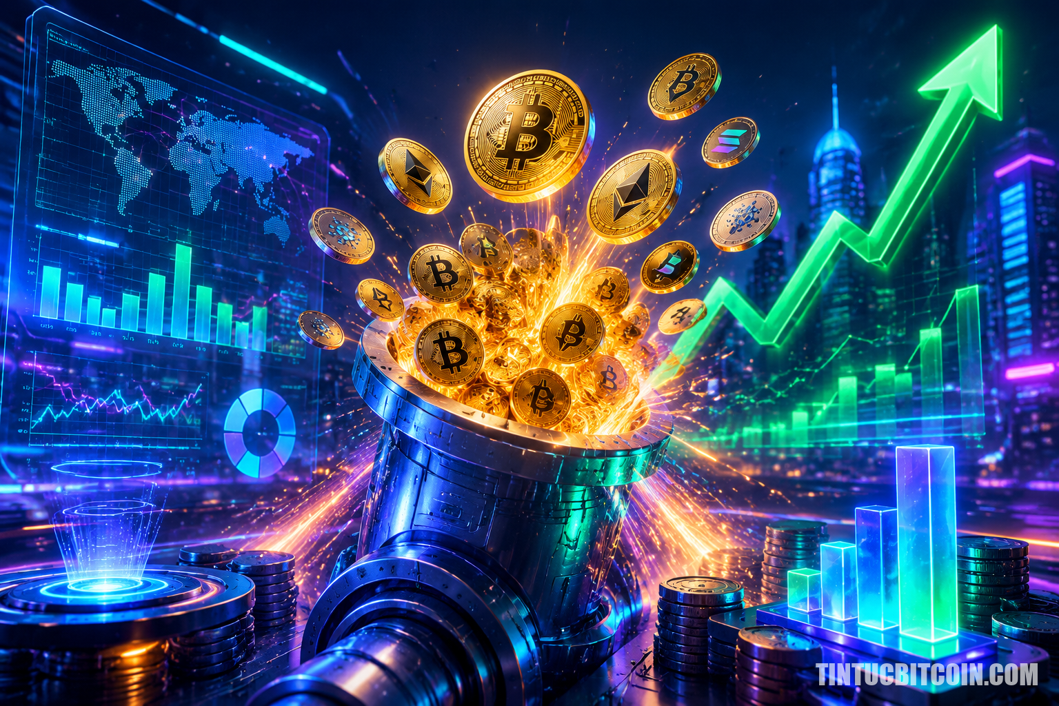 Quỹ tiền số hút 3,2 tỷ USD, cao nhất trong tuần kể từ năm 2025 - Tin Tức Bitcoin - Cập Nhật Tin Tức Coin Mới Nhất 24/7 2026 Quỹ tiền số hút 3,2 tỷ USD, cao nhất trong tuần kể từ năm 2025