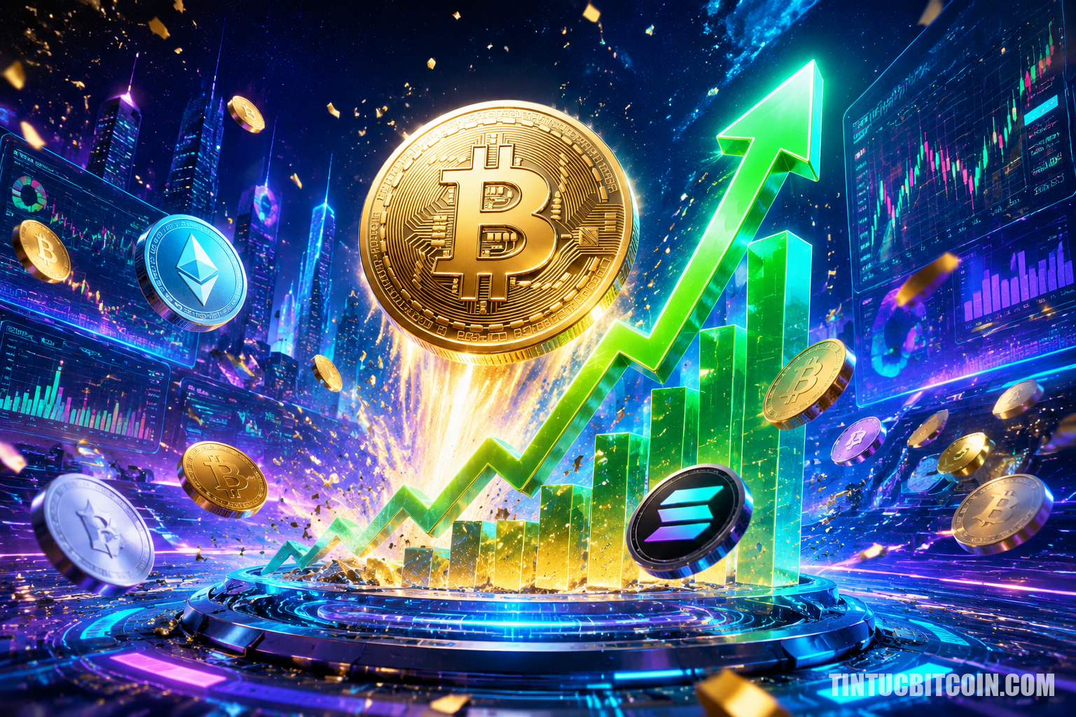 Vì sao crypto tăng hôm nay? Thị trường thêm 112 tỷ USD, Bitcoin vượt 81.000 USD - Tin Tức Bitcoin - Cập Nhật Tin Tức Coin Mới Nhất 24/7 2026 Vì sao crypto tăng hôm nay? Thị trường thêm 112 tỷ USD, Bitcoin vượt 81.000 USD