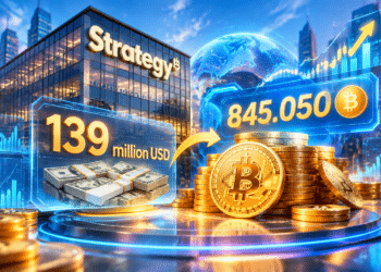 Strategy mua lại STRC trị giá 139 triệu USD, nắm 845.050 BTC