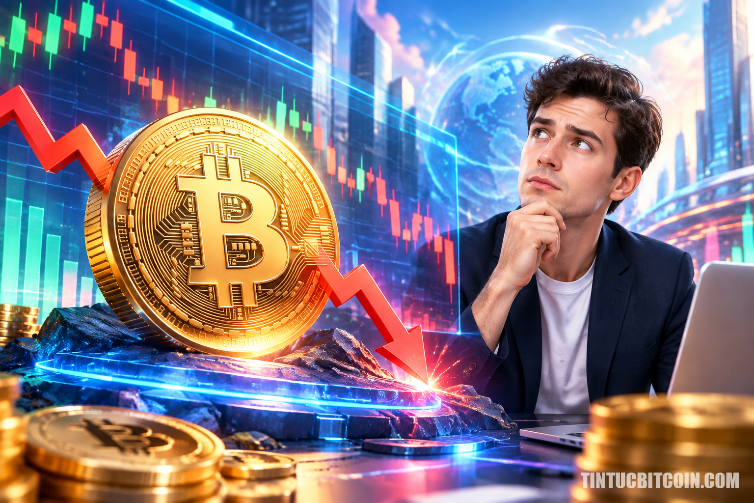 Thị trường tiền số gọi đáy Bitcoin ở 57.000 USD quá sớm? - Tin Tức Bitcoin - Cập Nhật Tin Tức Coin Mới Nhất 24/7 2026 Thị trường tiền số gọi đáy Bitcoin ở 57.000 USD quá sớm?