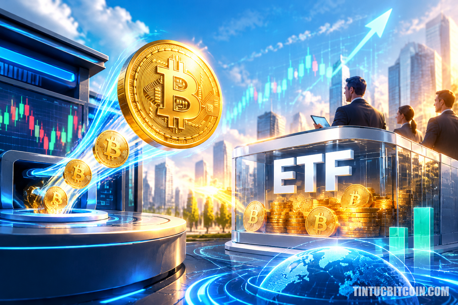 Bitcoin rời sàn giao dịch, vì sao các quỹ ETF vẫn mua vào? - Tin Tức Bitcoin - Cập Nhật Tin Tức Coin Mới Nhất 24/7 2026 Bitcoin rời sàn giao dịch, vì sao các quỹ ETF vẫn mua vào?