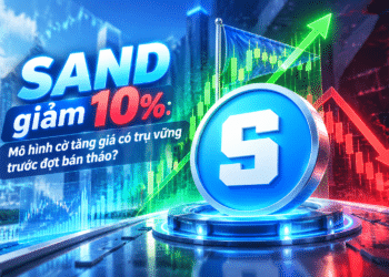 SAND giảm 10%: Mô hình cờ tăng giá có trụ vững trước đợt bán tháo?