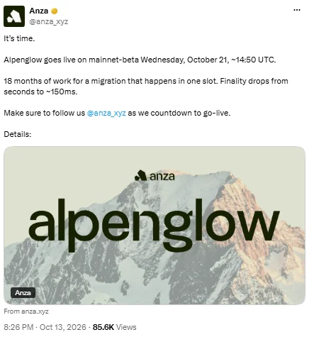 Alpenglow ra mắt ngày 21/10, Solana (SOL) vẫn chưa vượt 125 USD - Tin Tức Bitcoin - Cập Nhật Tin Tức Coin Mới Nhất 24/7 2026 Solana