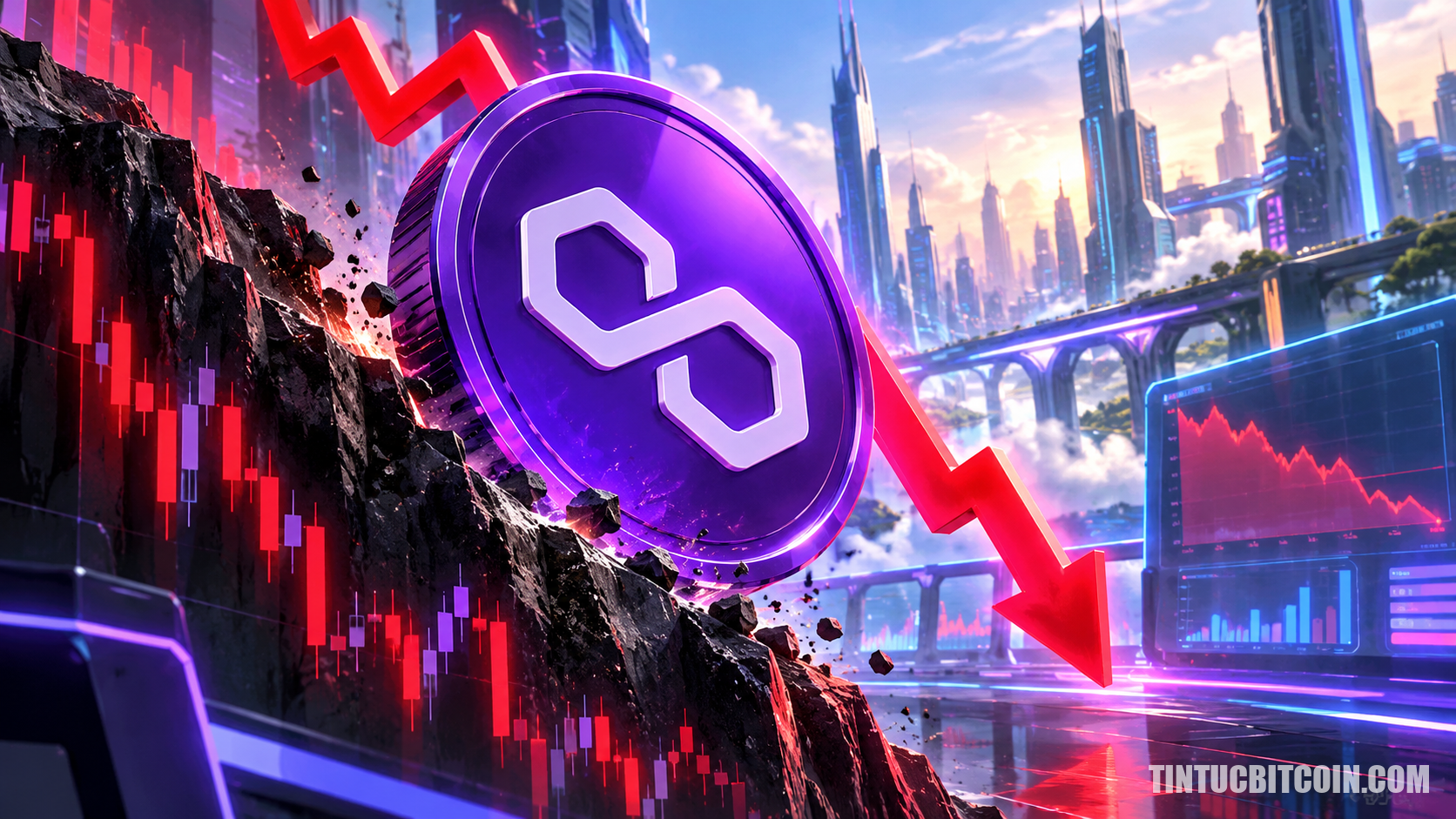 Polygon mất 7%, dưới 0,1 USD khi sức hút hợp đồng tương lai suy yếu - Tin Tức Bitcoin - Cập Nhật Tin Tức Coin Mới Nhất 24/7 2026 Polygon mất 7%, dưới 0,1 USD khi sức hút hợp đồng tương lai suy yếu